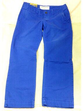 Aeropostale Mens Slim Straight Blue Chino Pants Size 34x30 NWT MSRP $45